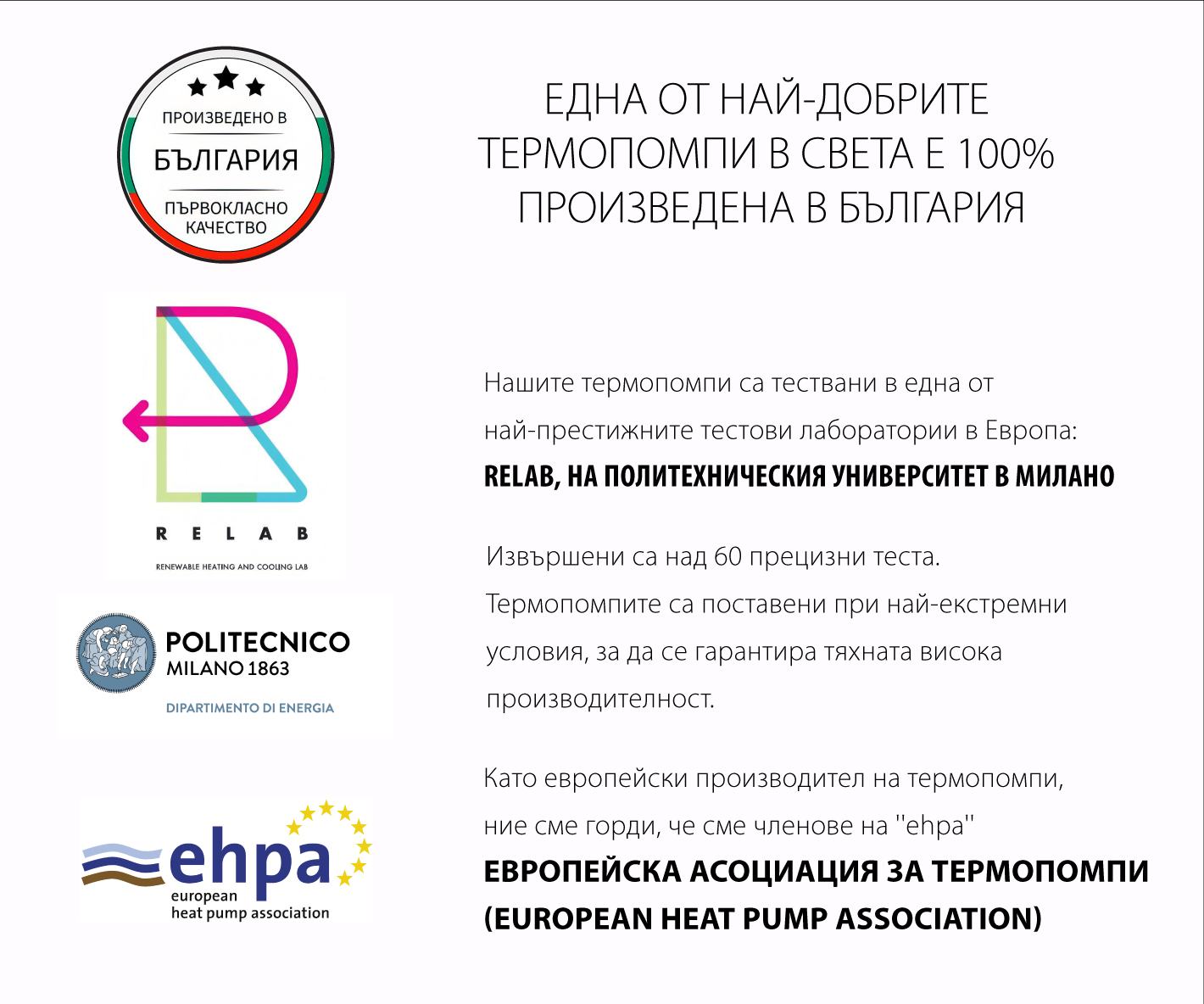 награди и тестове за инверторна термопомпа марели произведена в българия